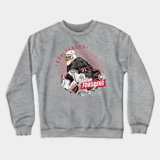 Anton Forsberg Ottawa Dots Crewneck Sweatshirt